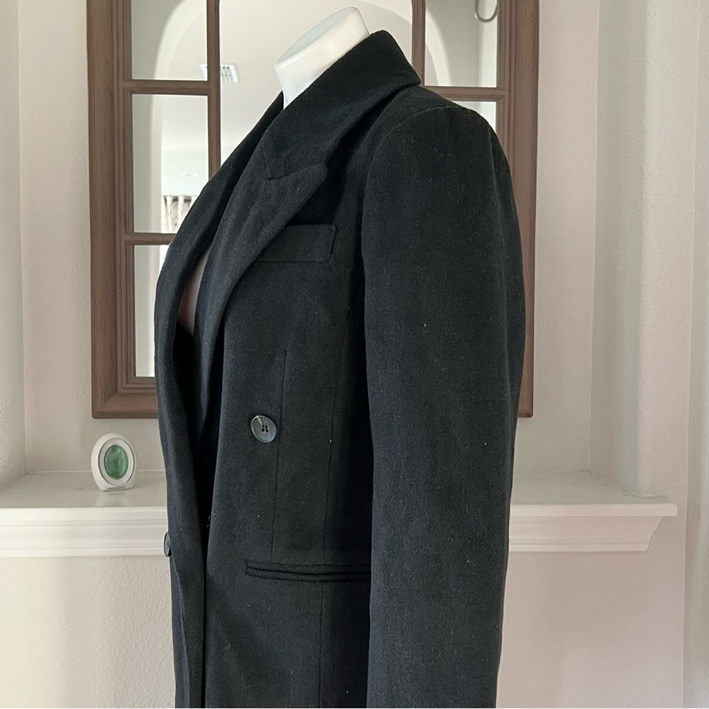 NEW Avec Les Filles ColorBlock Trench Coat, Black Red Camel Size S Retail ~ $500 - Picture 7 of 17